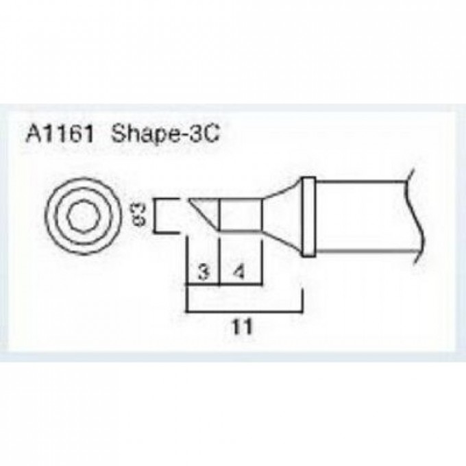 Сменная головка HAKKO для станций 838 A1163
