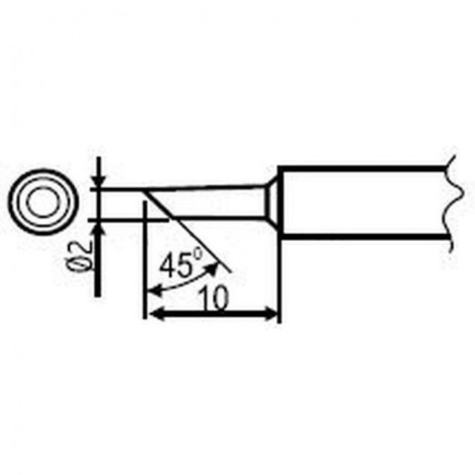 Сменная головка HAKKO для станций FX-951 T1-2BC