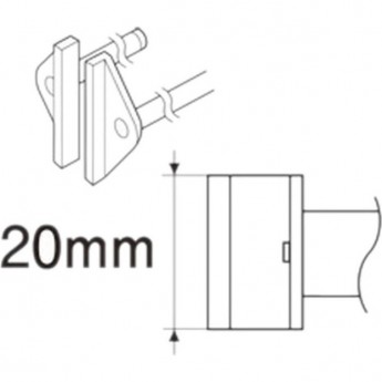 Сменная головка HAKKO A1384 для термопинцета HAKKO 950 (C1311), 20L