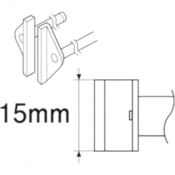 Сменная головка HAKKO A1392 для термопинцета HAKKO 950 (C1311), 20L