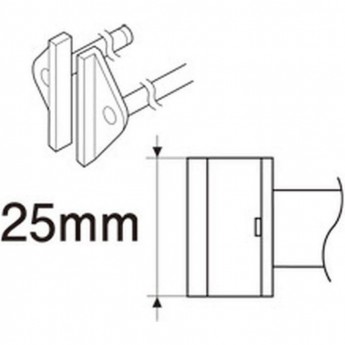 Сменная головка HAKKO A1385 для термопинцета HAKKO 950 (C1311), 25L