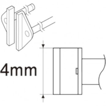 Сменная головка HAKKO A1390 для термопинцета HAKKO 950 (C1311), 4L