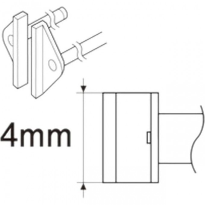 Сменная головка HAKKO для термопинцета HAKKO 950 (C1311), 4L A1390