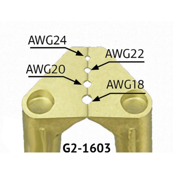 Сменные ножи HAKKO G2-1603 для FT-801, размер 26-36