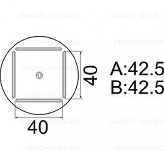 Сменный наконечник HAKKO для HAKKO FR-803B A1215B