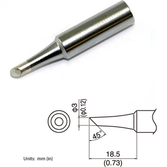 Сменный наконечник HAKKO T19-C3