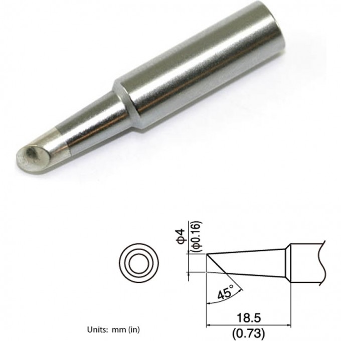 Сменный наконечник HAKKO T19-C4