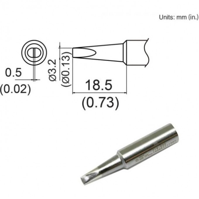 Сменный наконечник HAKKO T19-D32