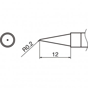 Сменный наконечник HAKKO T36-BL