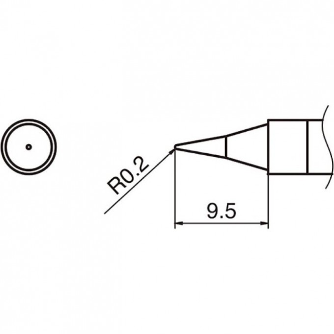Сменный наконечник HAKKO T36-I