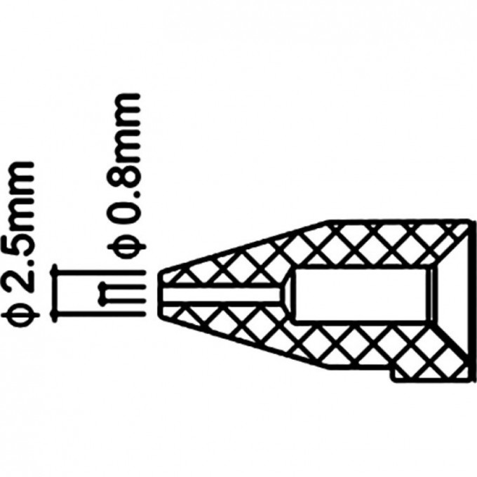 Сопло HAKKO 0.8 мм для FR-300 N50B-03