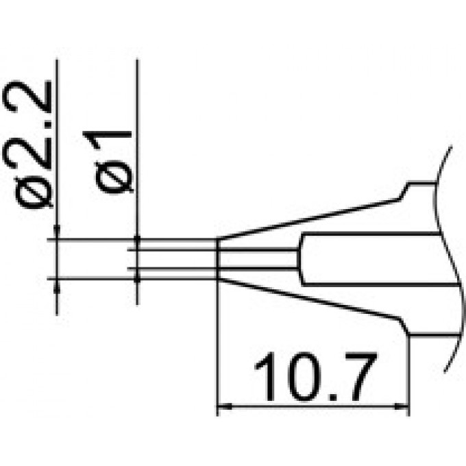 Сопло HAKKO N1-10