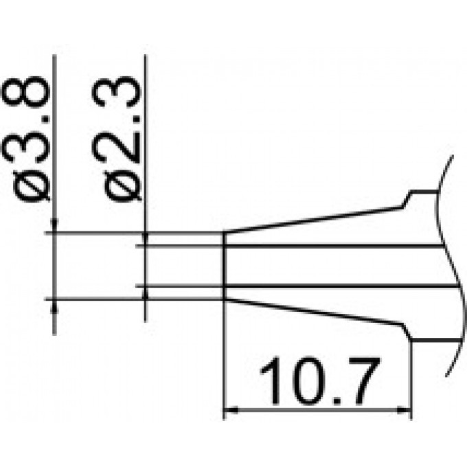 Сопло HAKKO N1-23