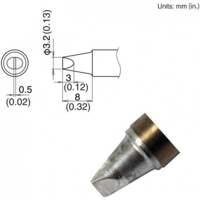 Наконечник HAKKO T22-D32